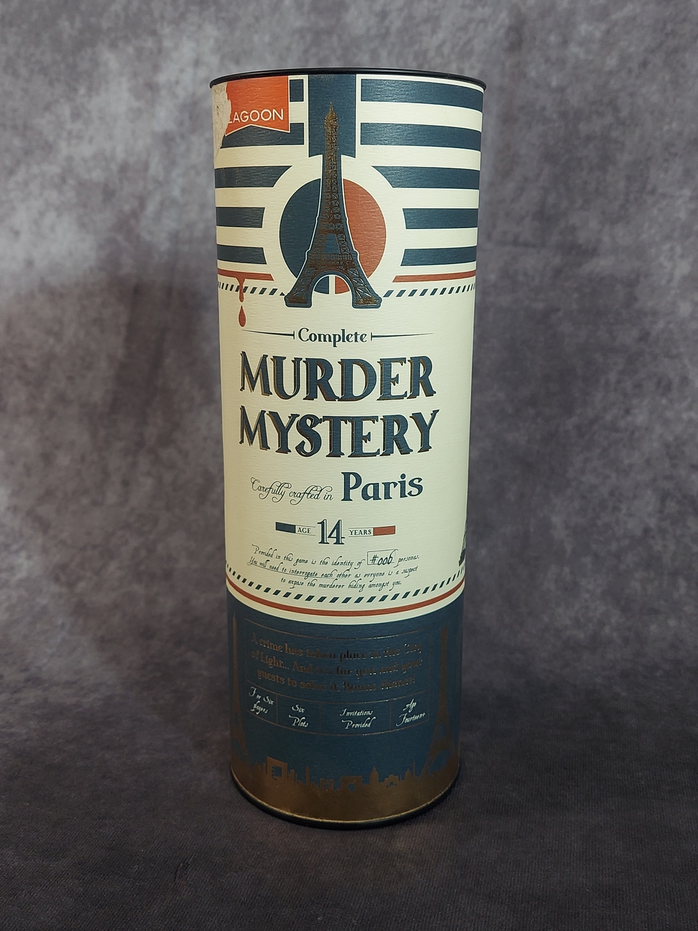 Complete Murder Mystery in Paris Dinner Party Game - Unplayed - NWOT